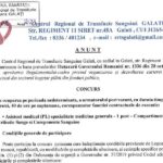 REZULTAT FINAL – CONCURS DE RECRUTARE ASISTENT MEDICAL (PL) –MEDICINA GENERALA