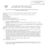 INVITATIE DE PARTICIPARE LA NEGOCIERE